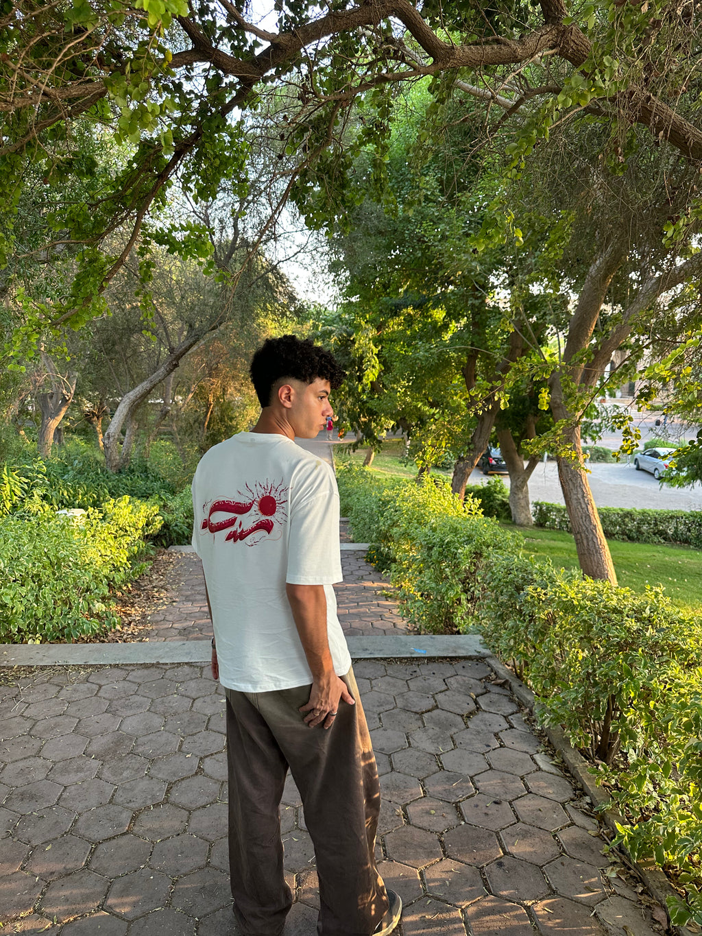 Before Departure boxy tee
