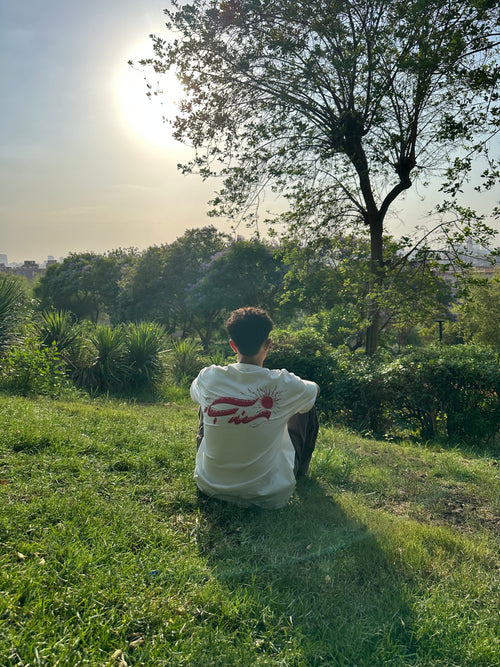 Before Departure boxy tee